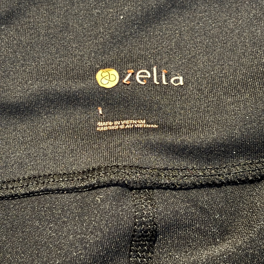 Zella Black Activewear Leggings - Picture 2 of 8